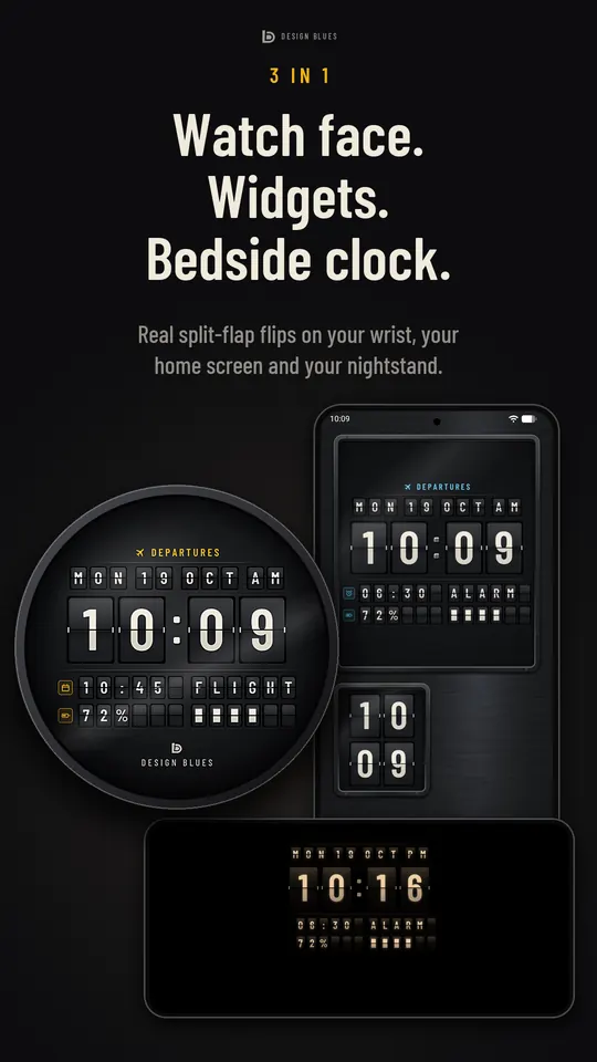 Departures Flip, a picture from its Google Play listing